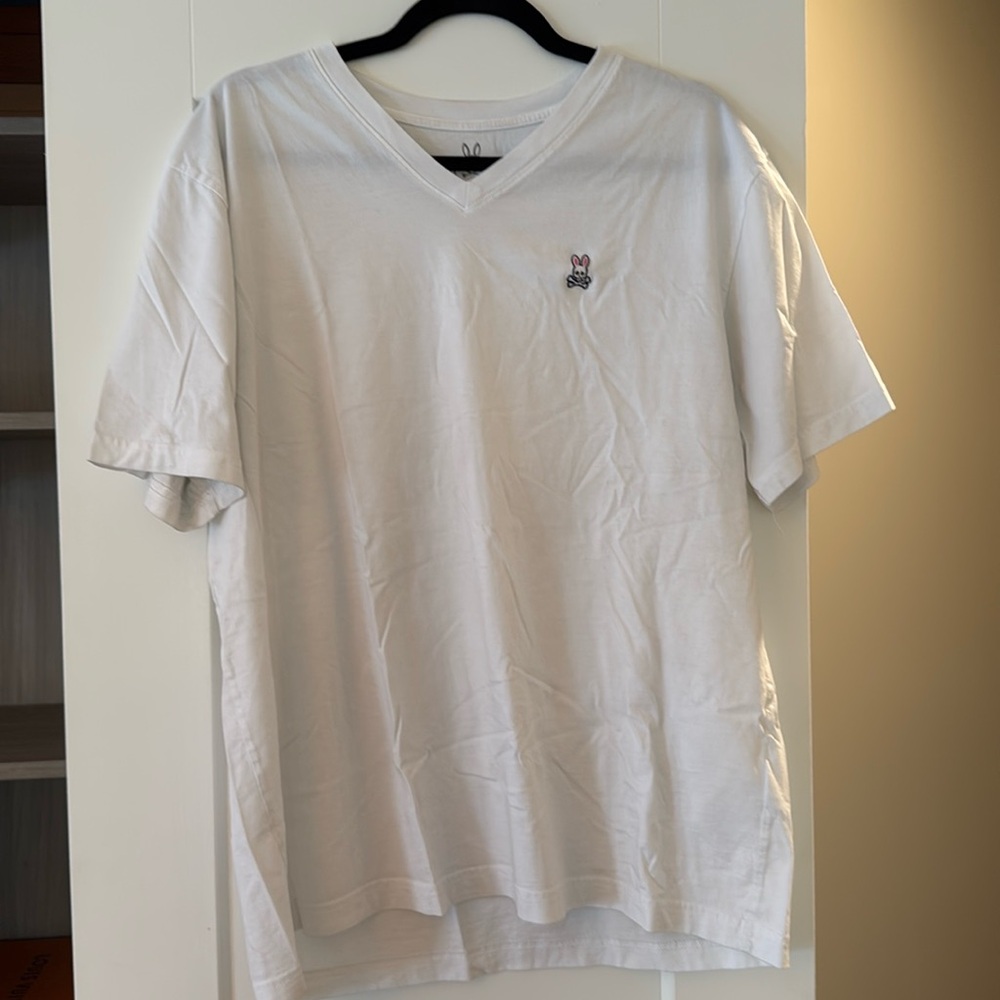 Psycho Bunny White Short Sleeve Tee